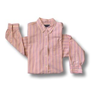 WOMAN’s STRIPED PINK BLOUSE!!